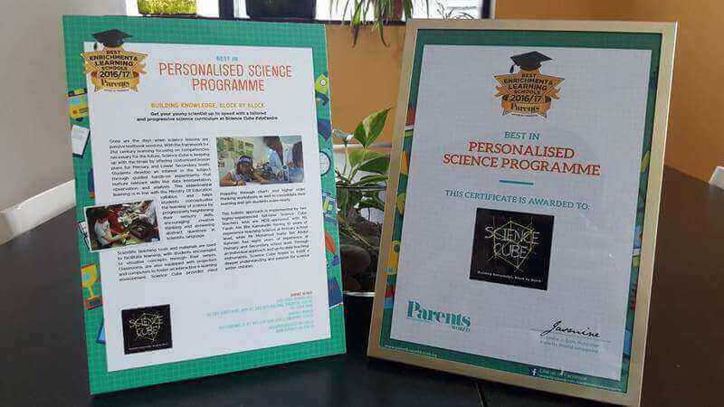 (Expired)Top Primary School Science Specialist, Awarded By Parents World Magazine As The Best Personalised Science Programme 2016/2017