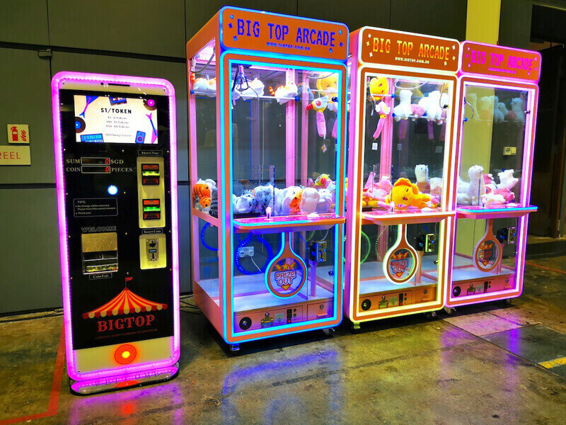 Arcade Toy Claw Machine Business In Singapore