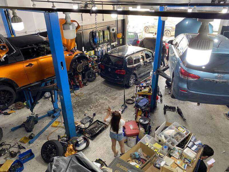 (Expired)Profitable Car Workshop For Sale With Commerical Property.