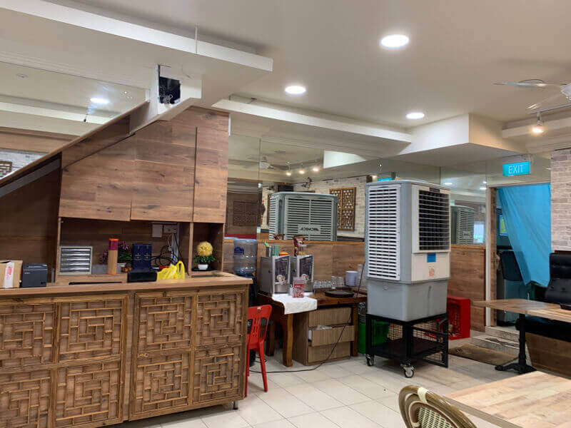 (Sold) Opposite City Square Mall and Farrar Park MRT Restaurant for Lease/Fiited Kitchen without takeover  