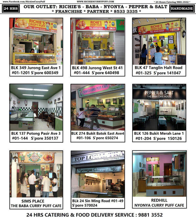 (Expired)Richie's Curry Puff Cafe Looking For Franchise/ Partner/ Management