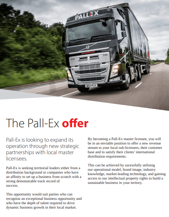 (Expired)Pall-Ex Group looking for Master License Partners in South East Asia