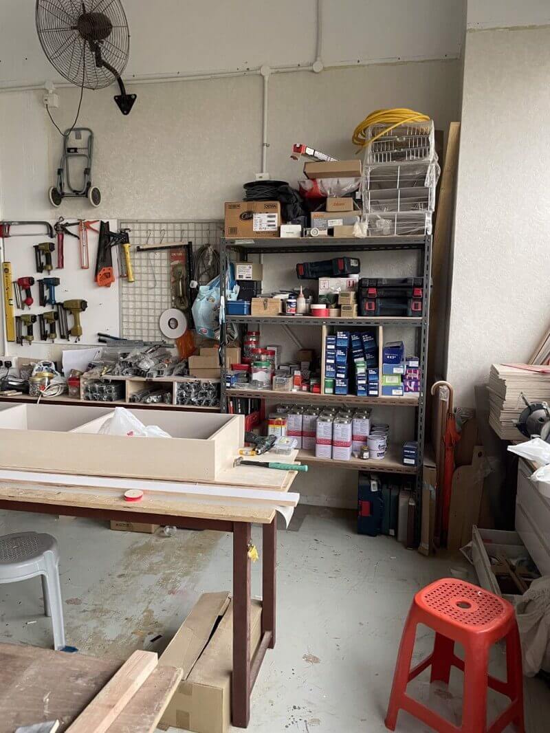 (Sold) Existing Clientele - Carpentry Production Studio Cum Office For Takeover