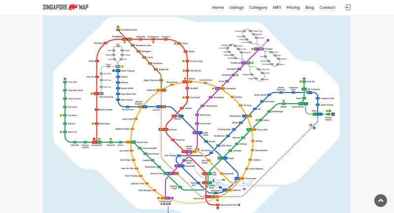 (Expired)Opportunity! Singapore-Map.Com For Sale! Online Directory Of Singapore With Huge Potential!