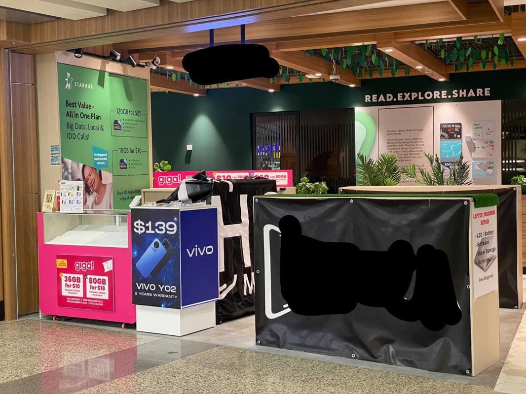 Well Renovated Hp Shop In Woodlands MRT For Takeover