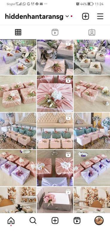 Hidden Hantaran SG For Takeover (Wedding gift boxes and Bridesmaid boxes)