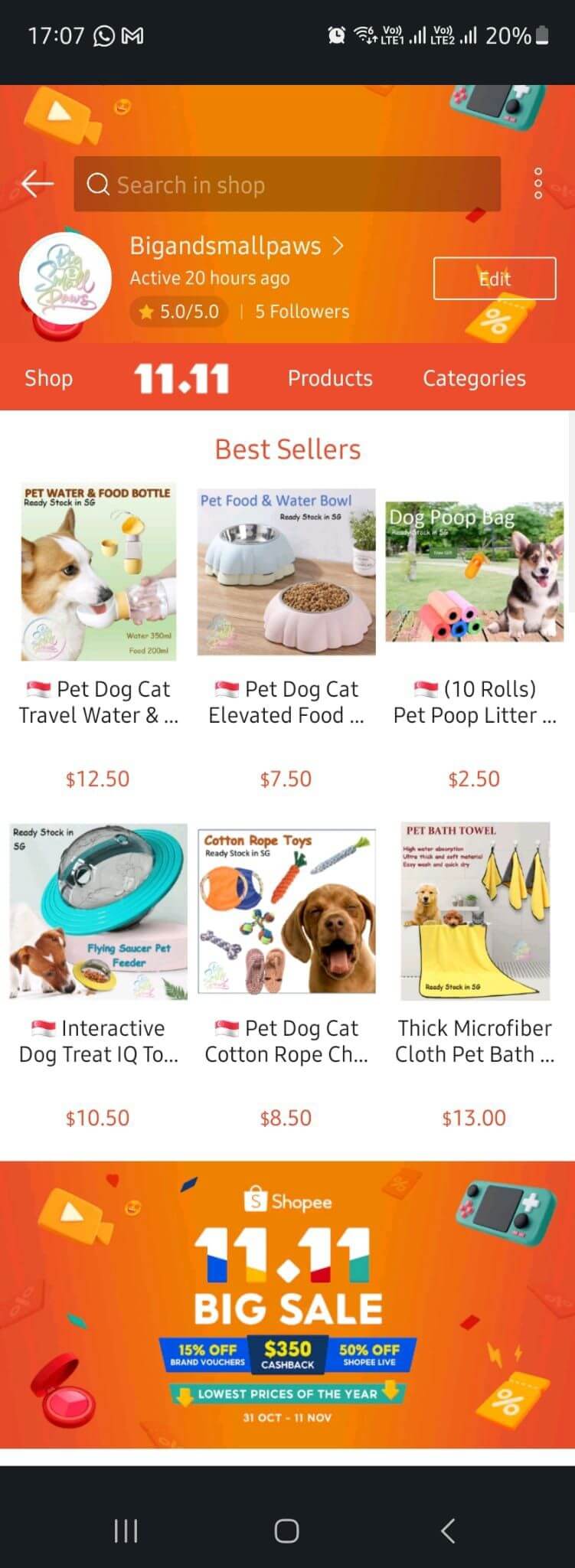 (Expired)Online Pet Accessories Shop To Take Over