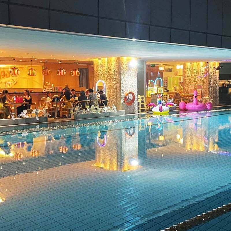 (Expired)Unique Poolside Low Quantum Tastefully-Renovated Halal Japanese Oysters Restaurant In River Valley