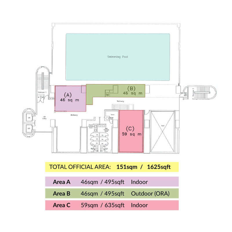 (Expired)Unique Poolside Low Quantum Tastefully-Renovated Halal Japanese Oysters Restaurant In River Valley