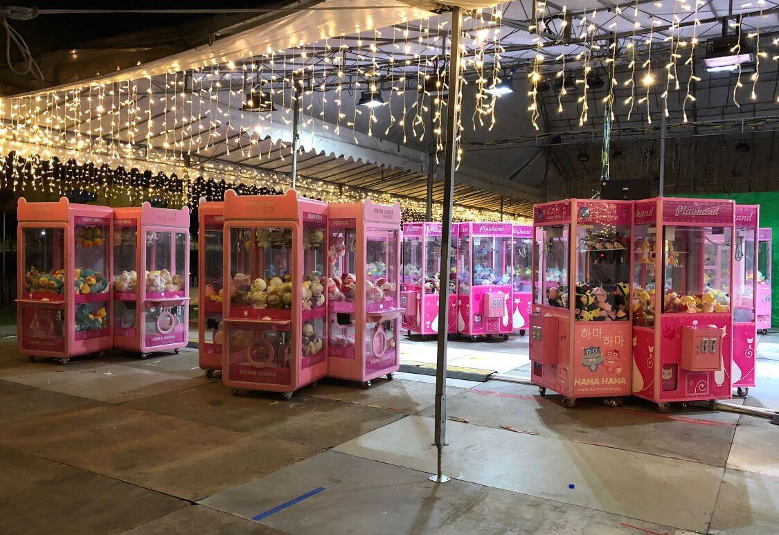 (On Hold)Claw Machines, 3 Locations In Malls, Specialised in events, 300 Machines, Low Or No Inventory