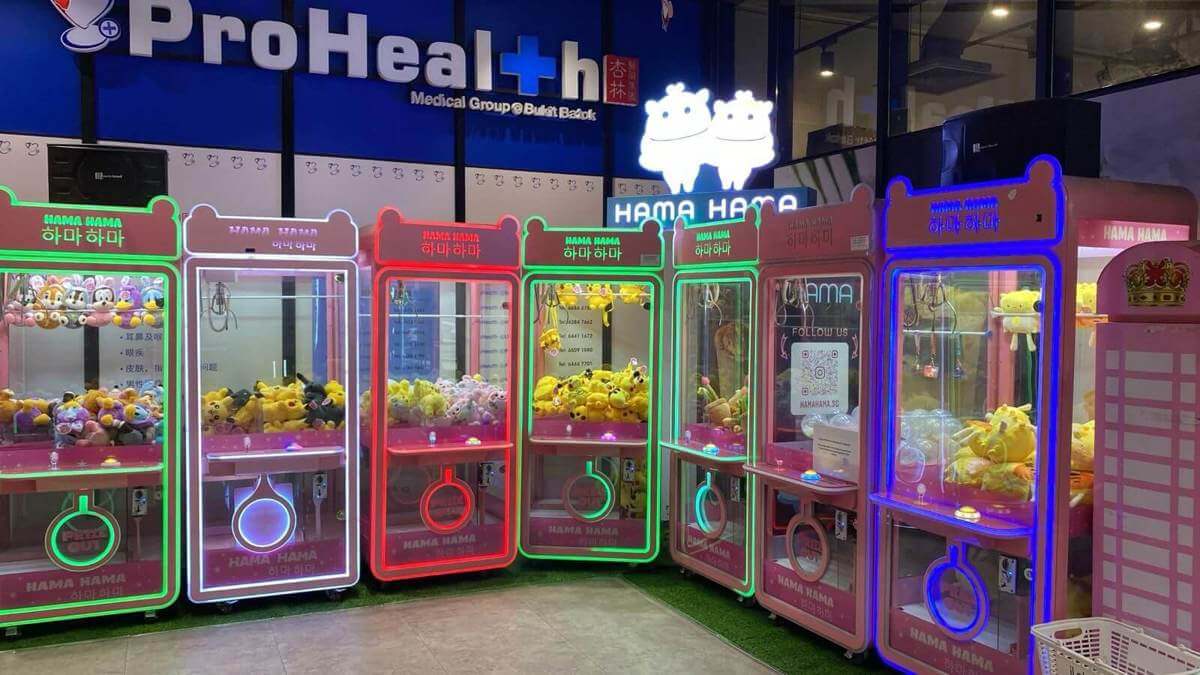 (On Hold)Claw Machines, 3 Locations In Malls, Specialised in events, 300 Machines, Low Or No Inventory