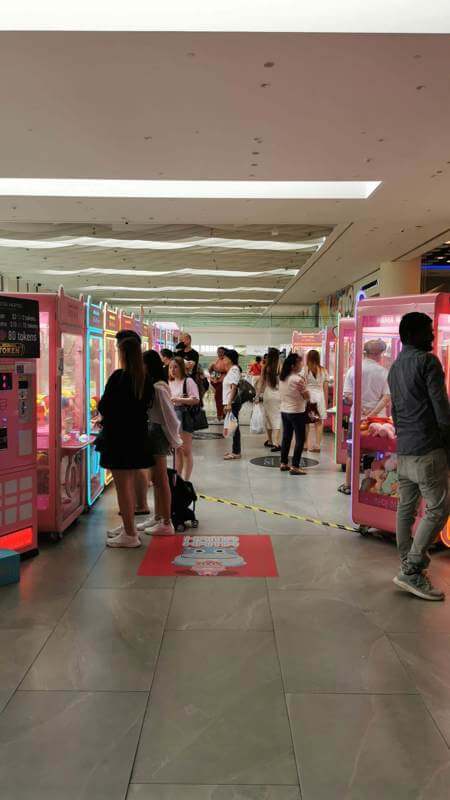 (On Hold)Claw Machines, 3 Locations In Malls, Specialised in events, 300 Machines, Low Or No Inventory