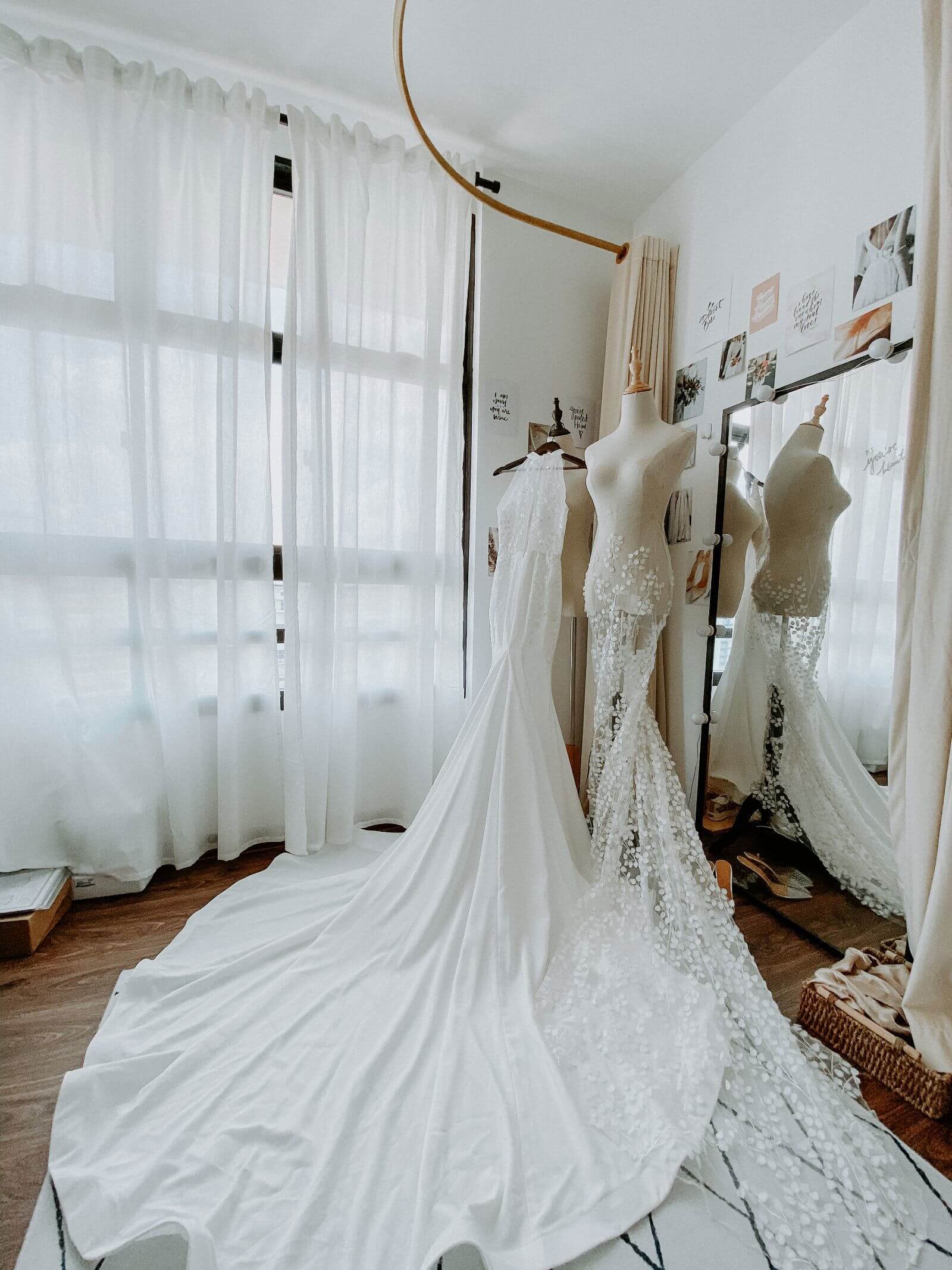 Bespoke Wedding Dress (Home Studio)