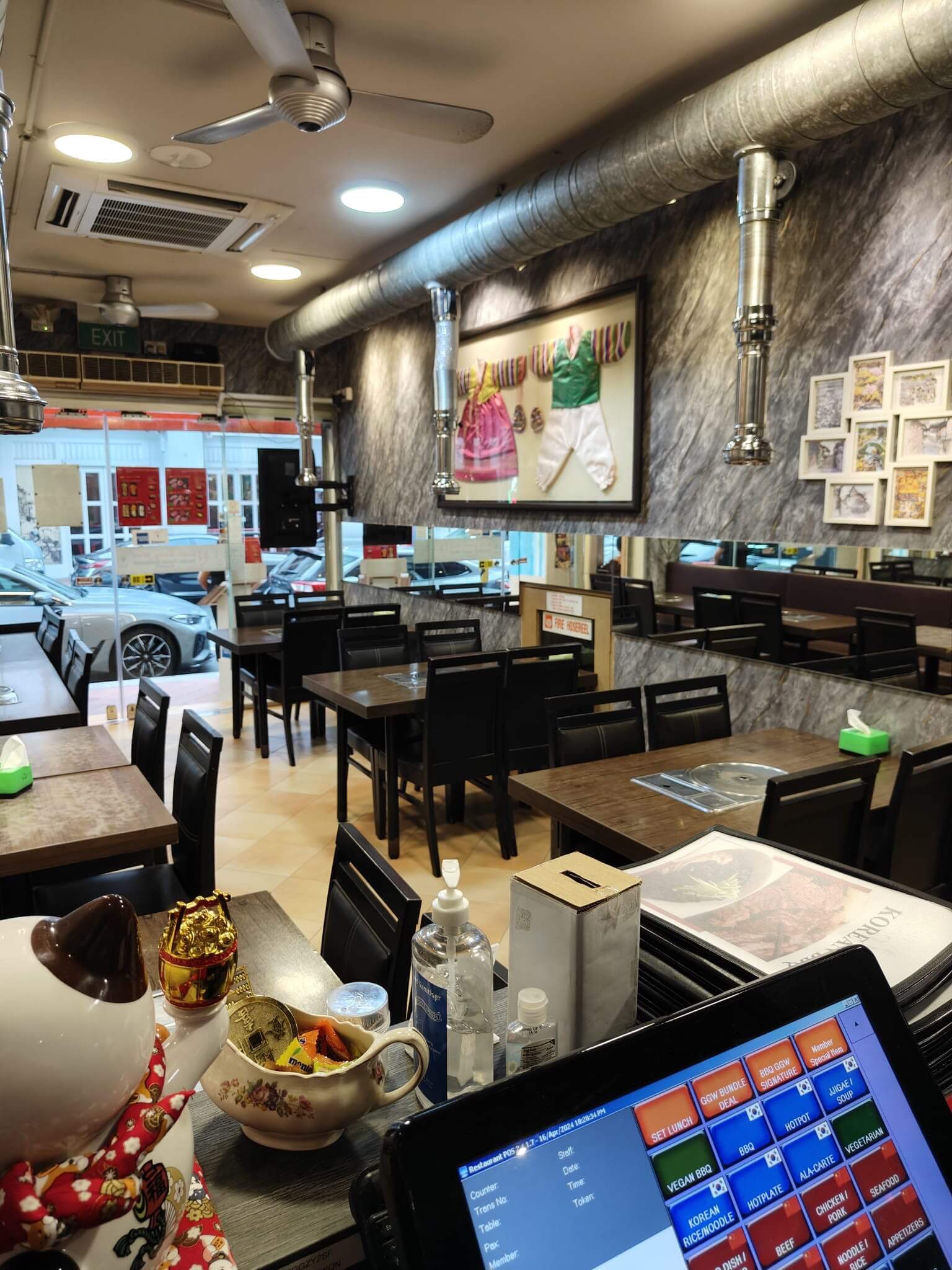 唐人街韩国餐馆转让。Korean BBQ Restaurant Established Since 2010 in Chinatown Area For Takeover