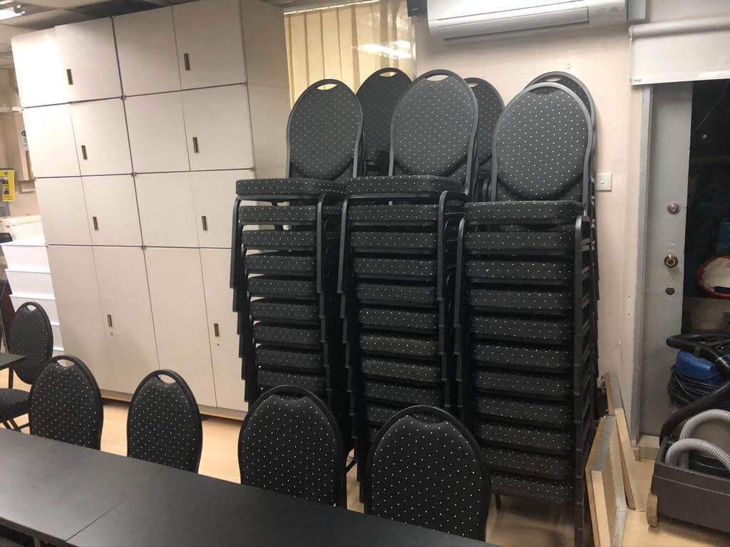 (Expired)Fully Equiped First Aid Manikins, Seminar Room Equipments, 100 Chairs, 40 Tables, Business For Sale