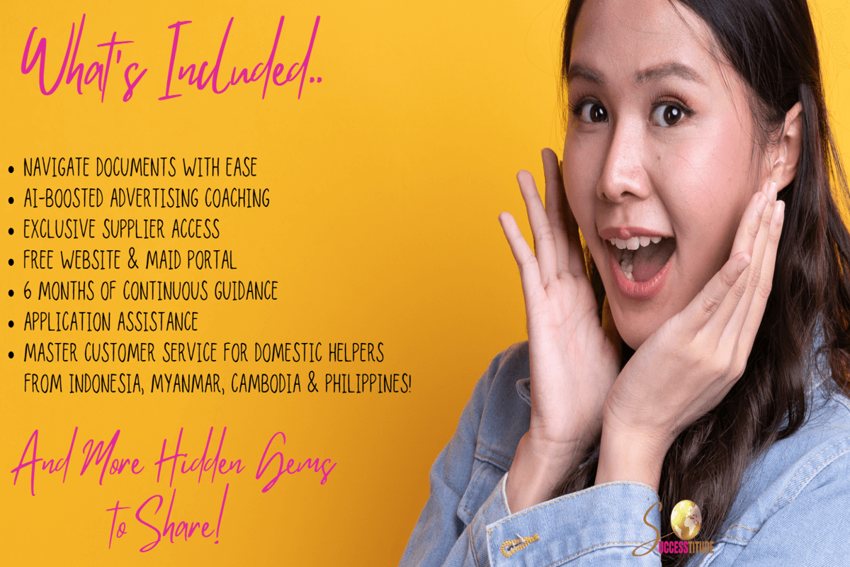 (Expired)Maid Agency Jumpstart Access! Low Cost - High Success!