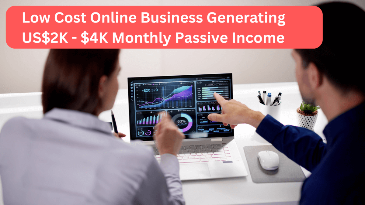 Low Startup Cost Internet Marketing Business Generating Passive Income Monthly