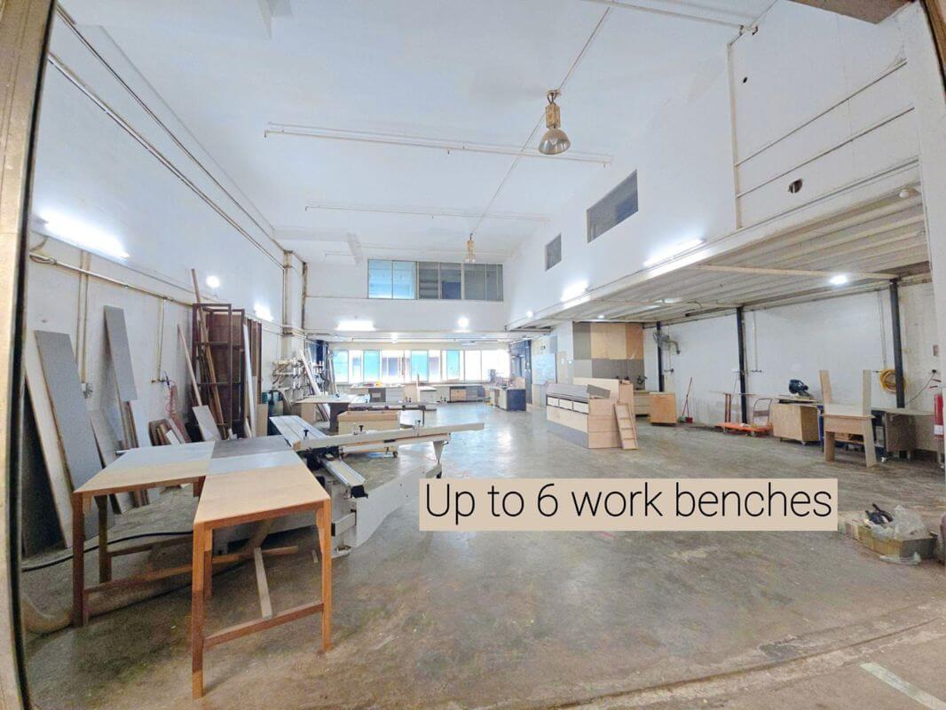 (Expired) Carpentry Workbench for Rent at 10 Admiralty Road, North Link Building 