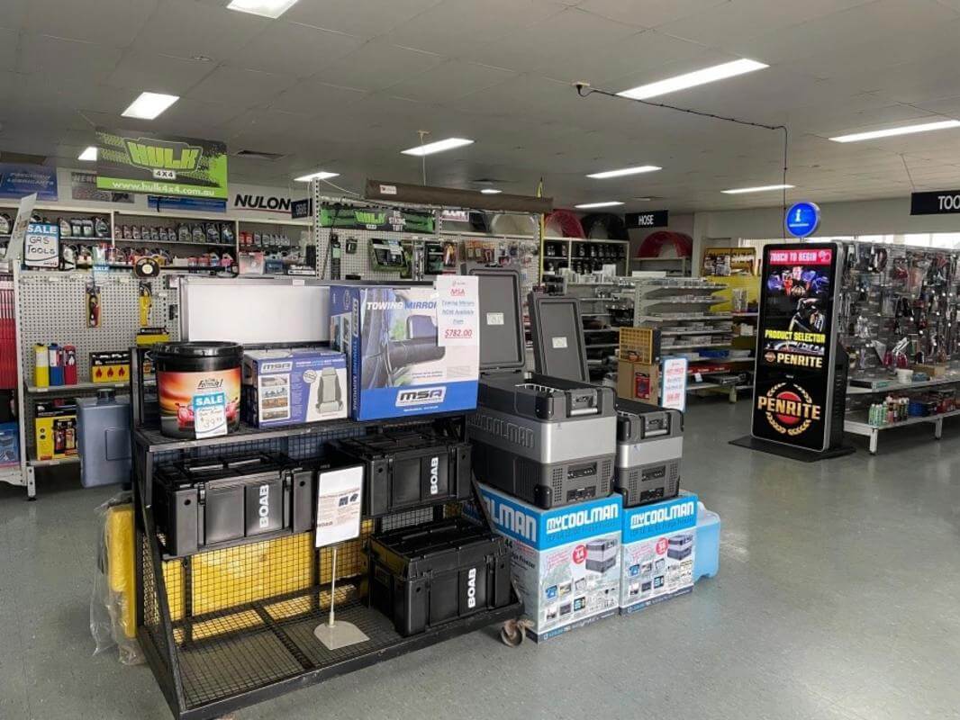 Automotive & Truck spares & Accessories.  Excellent net to owners with great staff