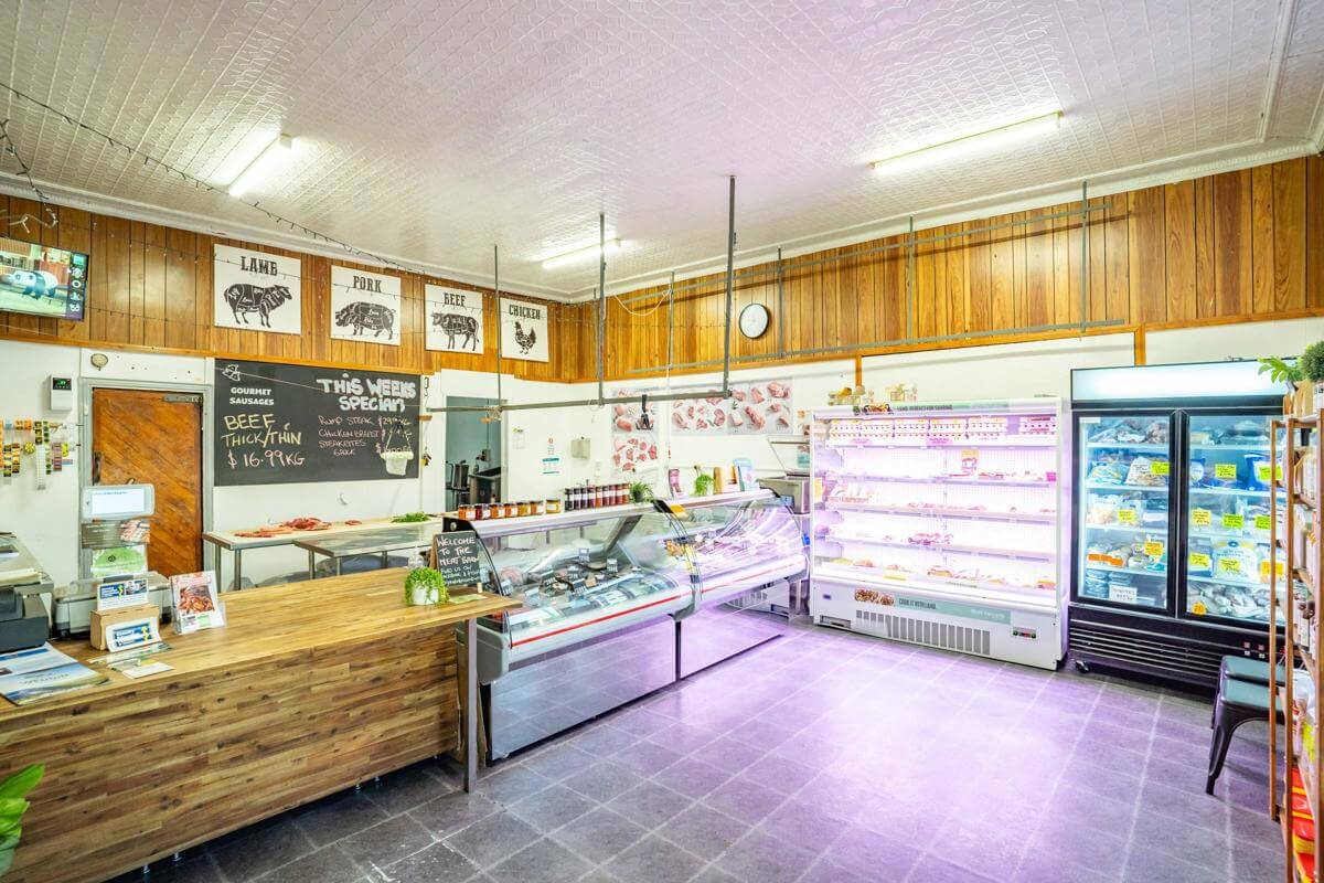 BUTCHER BUSINESS FOR SALE, INC PREMISES & DELIVERY VEHICLE