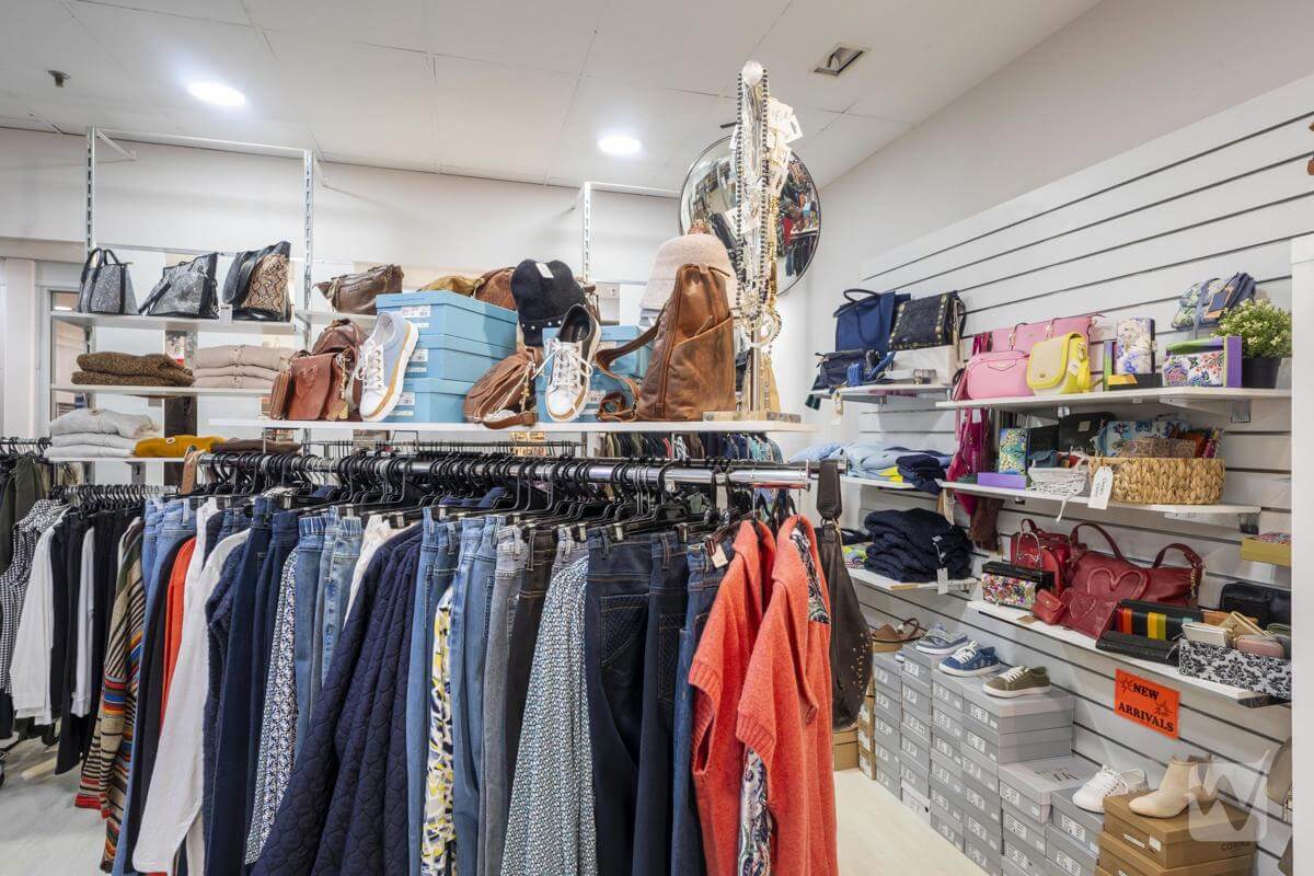 Thriving Boutique with range of labels including very loyal mature clientele