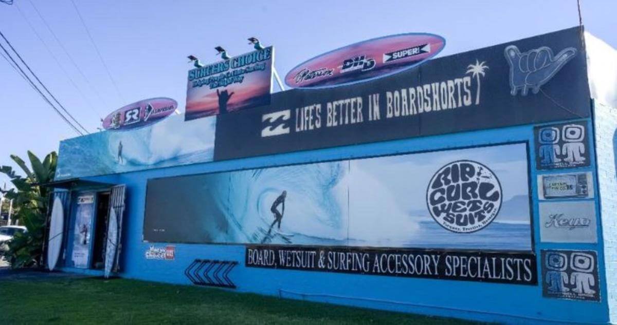 Owner Operated Retail Surf Shop, Impeccable Reputation. Convenient Location.