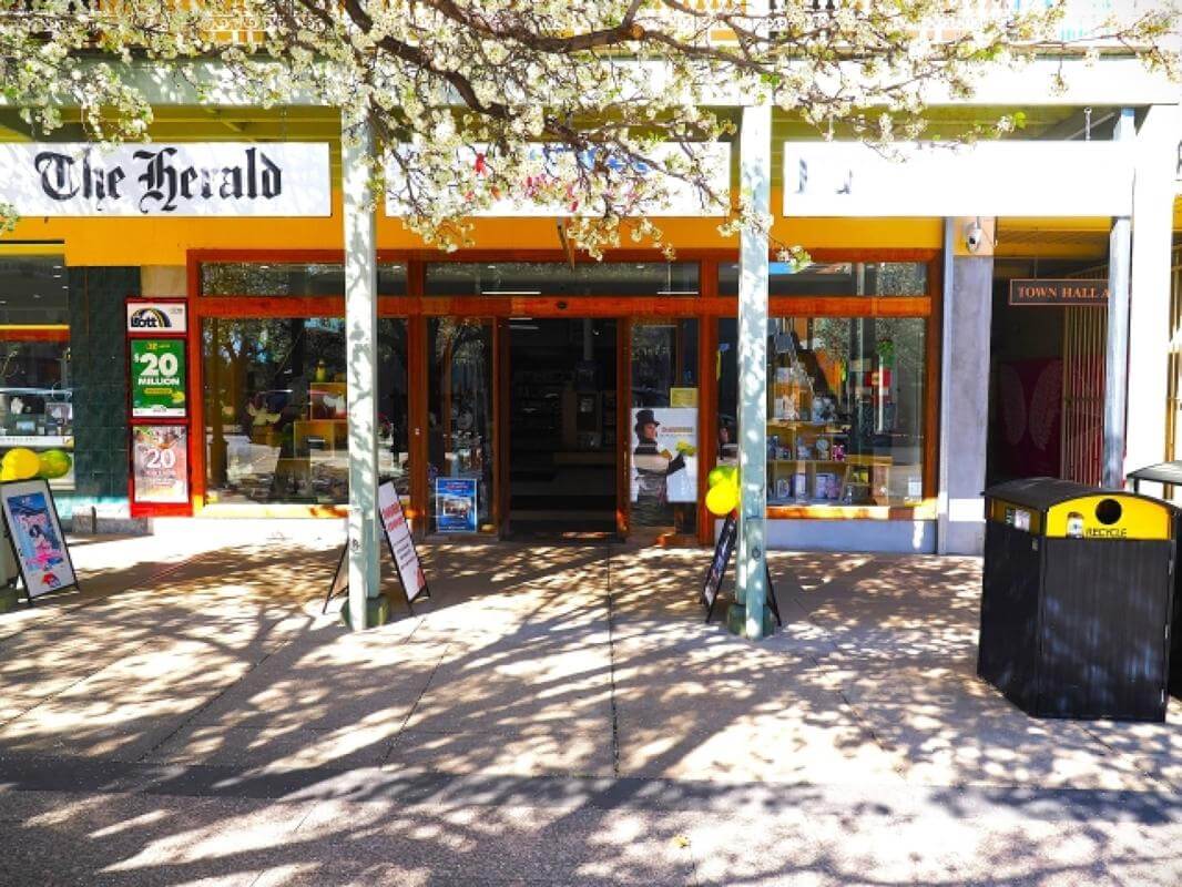 Two Newsagencies in Mudgee