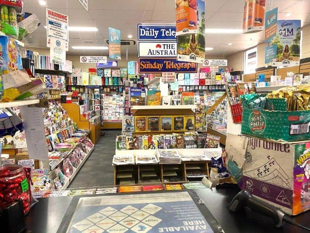 Balo Square Newsagency Moree - $220k + SAV
