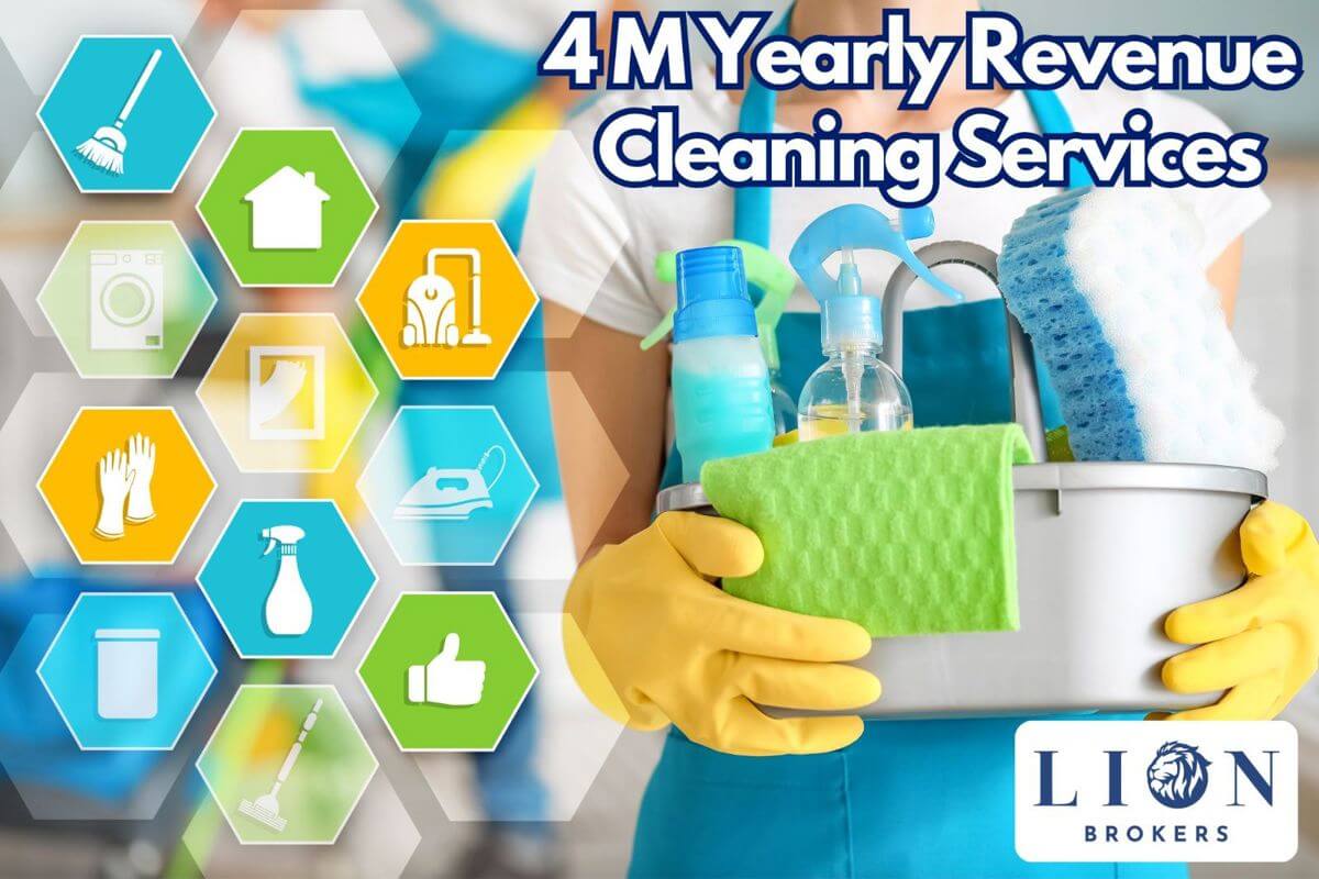 Cleaning Business For Sale! 4M Revenue!