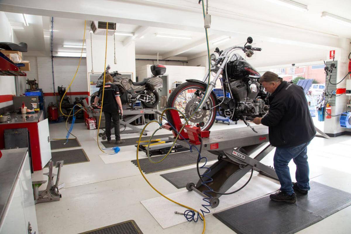 MotorCycles and Power products business.