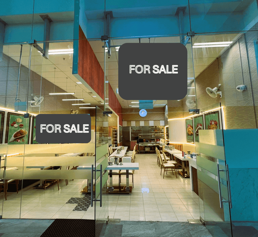 (Sold) Recently Refurbished F&B Outlet. Branded Indian Cuisine