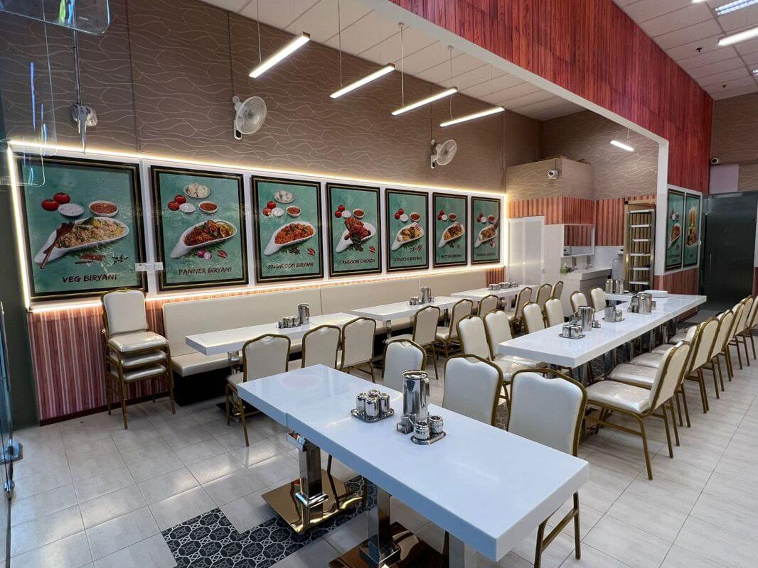 (Sold) Recently Refurbished F&B Outlet. Branded Indian Cuisine