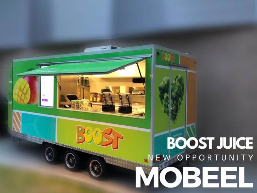 Own Two Mobile Boost Juice Vans  Perfect for Deni Ute Muster Fans!