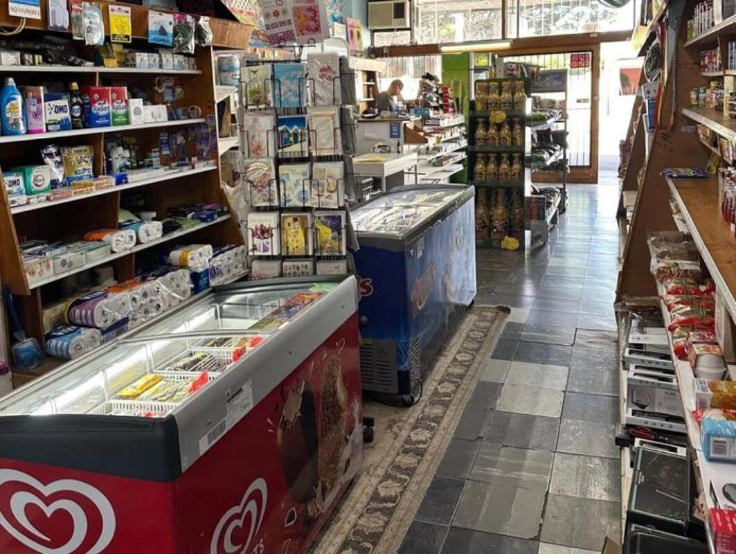 Convenience/Milk Bar with a 2 bedroom apartment.