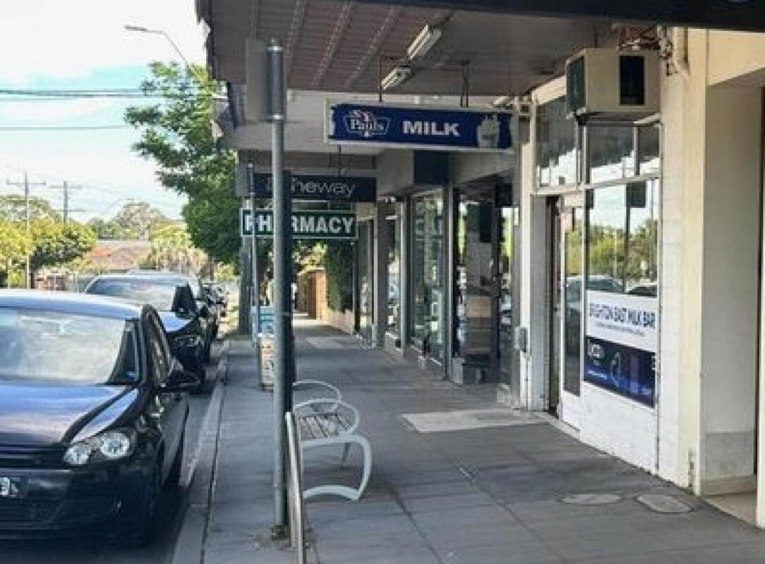 Convenience/Milk Bar with a 2 bedroom apartment.