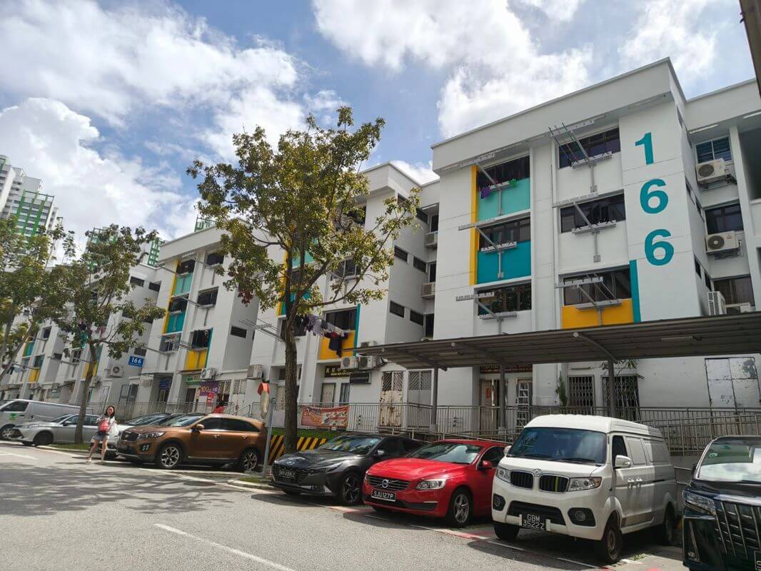2 Storey HDB Shop House For Immediate Rental 2 Mins Walk To Marsiling MRT