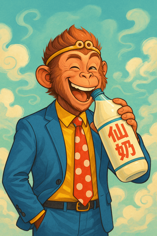 (Expired)"Immortal Milk" is an original short comedy that blends mythological char《仙奶》是一部结合神话人物与现代商业元素的原创喜剧短篇