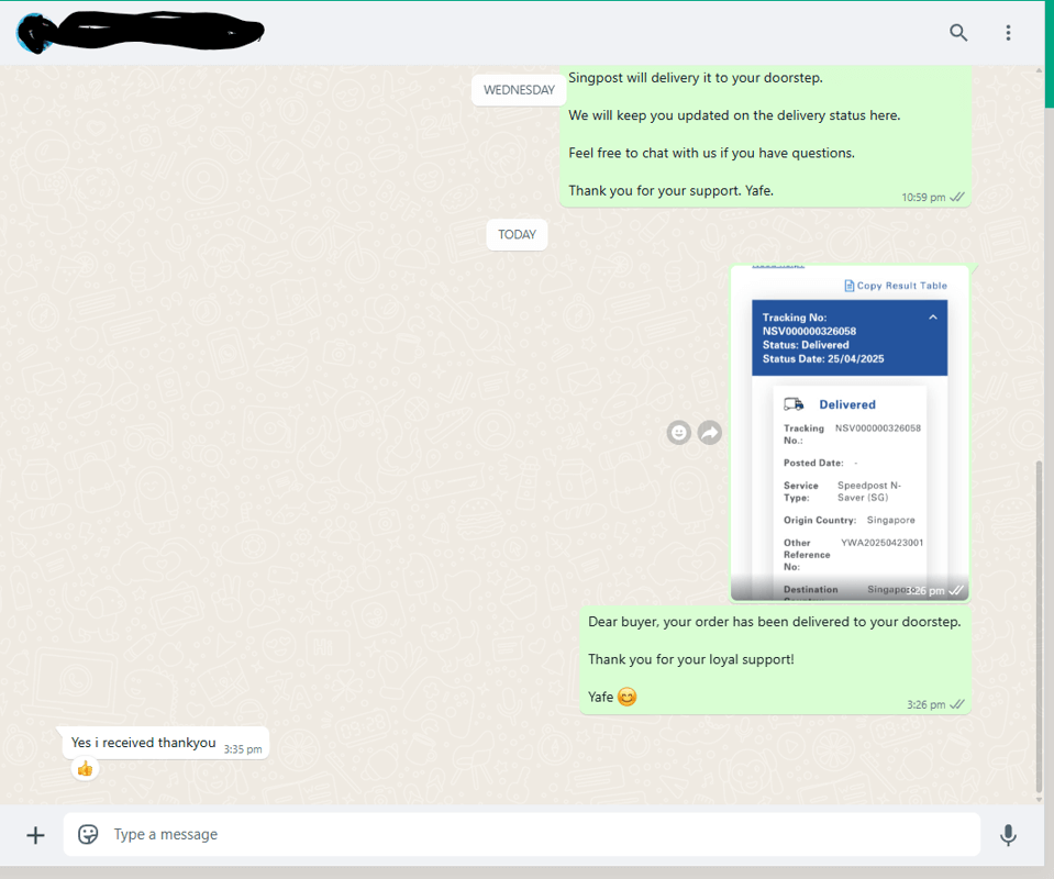 (On Hold)Selling Reputable Online Store (No 1-Star & 2-Star Shopee Ratings) & Growing Regular Customer Base