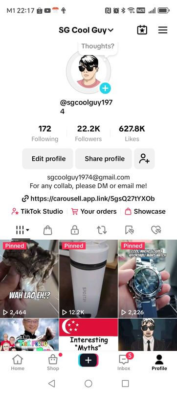 (Expired)For Sale! Interesting Tiktok Account With More Than 20K Followers And More Than 600K Likes