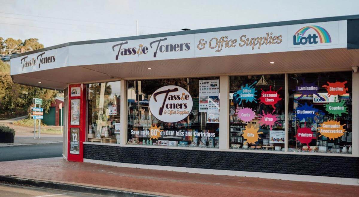 Tassie Toners, Lotto & Giftware Beautiful Country Town