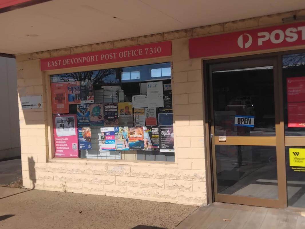 East Devonport Australia Post Office Adj Net Profit >$100k for Working Couple
