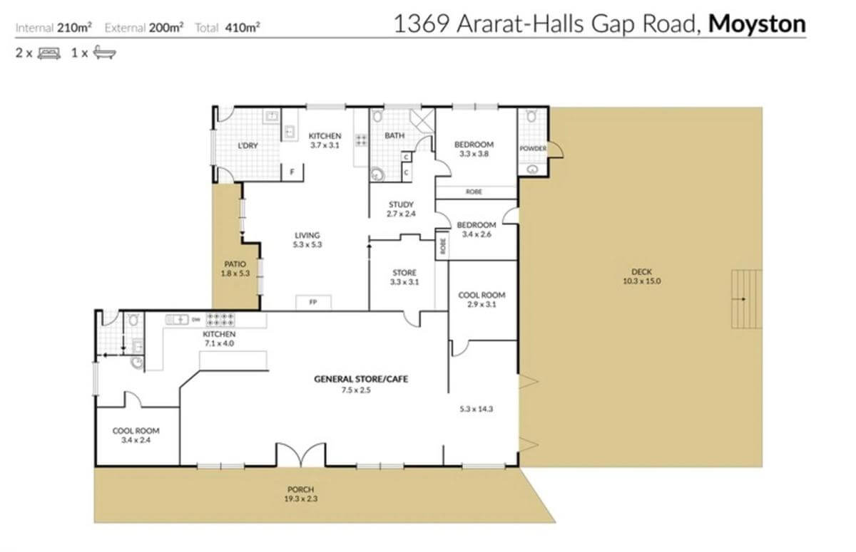 Freehold  2 Bedroom Cafe & Convenience store business for sale