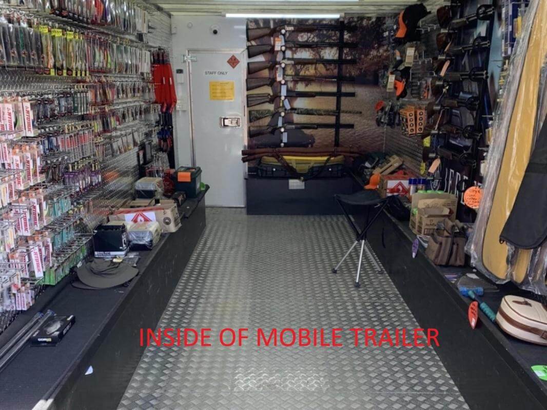 Firearms And Fishing Supplies.  Cash Cow business.