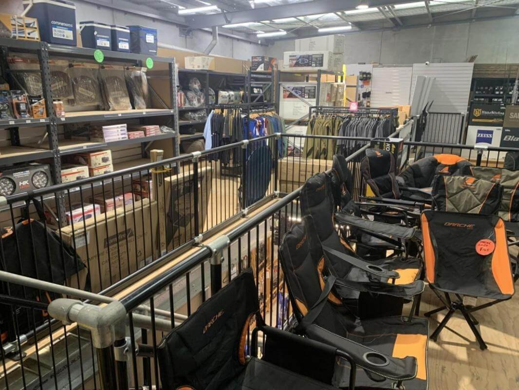 Firearms And Fishing Supplies.  Cash Cow business.