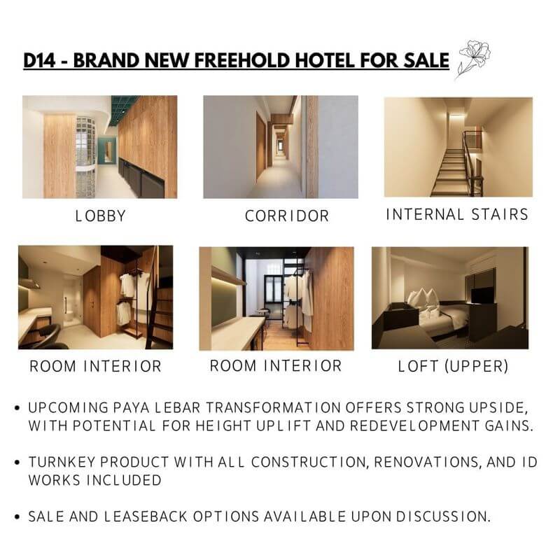 [>2.5% Rental Yield] SG Brand New Freehold Hotel For Sale