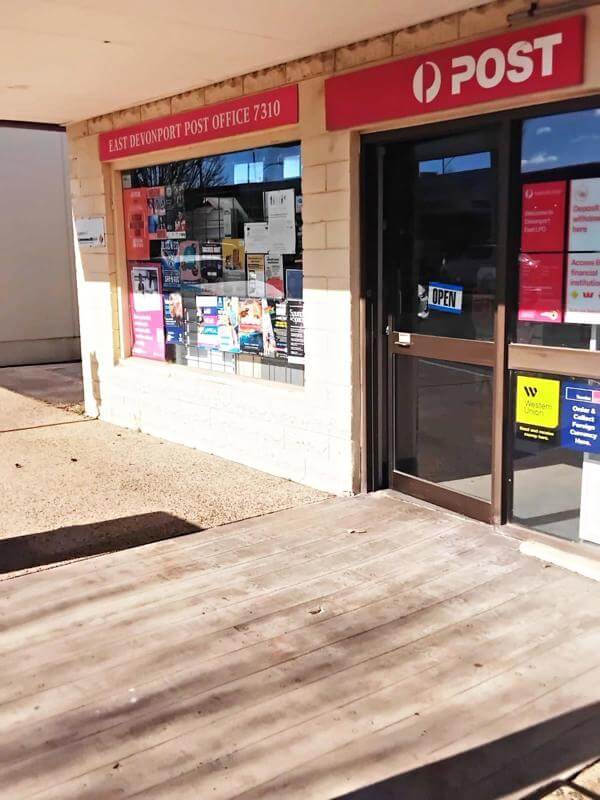 East Devonport Australia Post Office Adj Net Profit >$100k for Working Couple