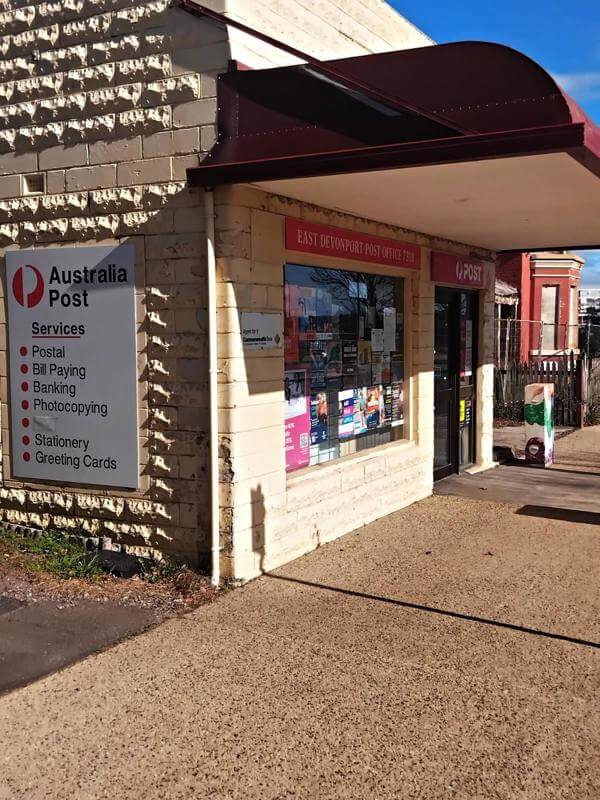 East Devonport Australia Post Office Adj Net Profit >$100k for Working Couple
