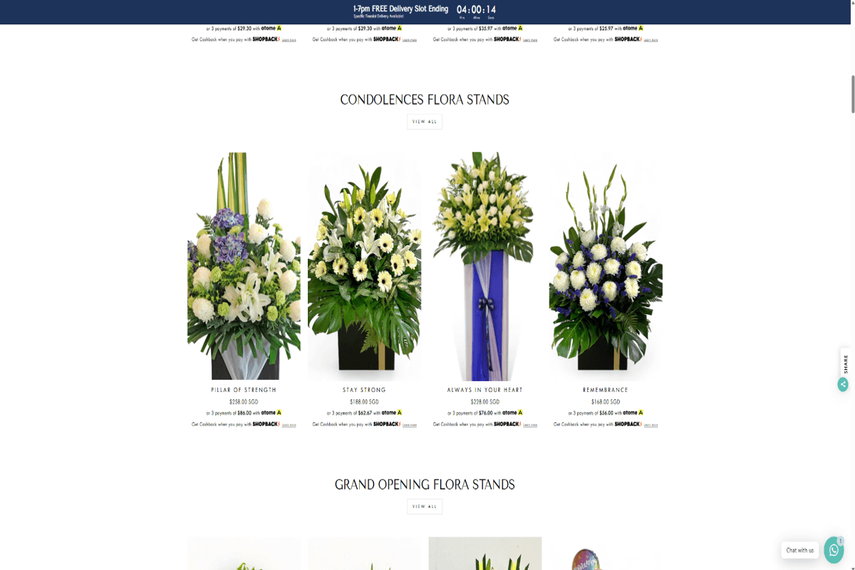 Leading Online Florist In Singapore For Sale