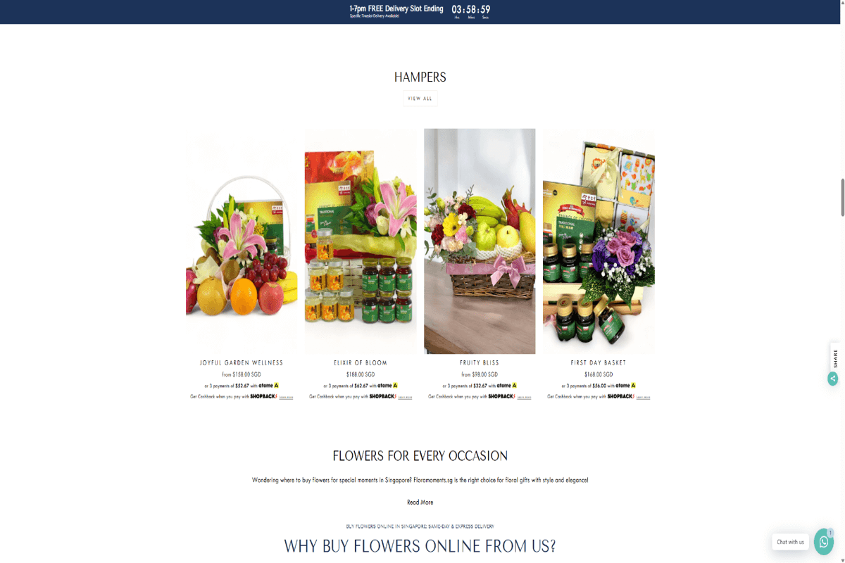 Leading Online Florist In Singapore For Sale