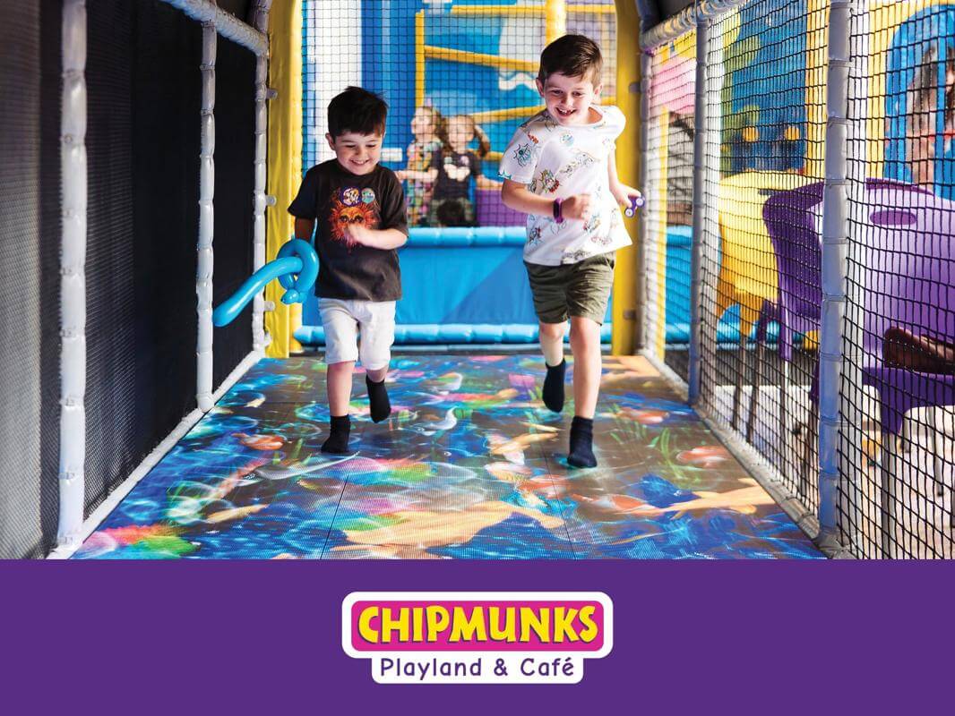 Established Children's Playland & Café Franchise  Chipmunks  Robina
